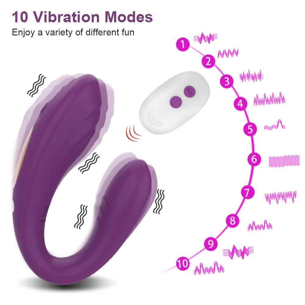 Xbonp Powerful Remote Control Vibrator Adult Sex G Spot Sexy Toys Female Clitoris Stimulator Dildo for Couples Women Panties
