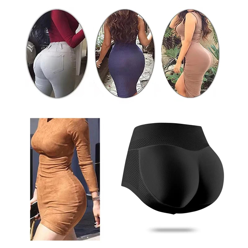 Breathable Padded Panties Hip Lifter Butt Enhancer Women Shapewear Control Body Shaper Fake Ass Panty Briefs Underwear