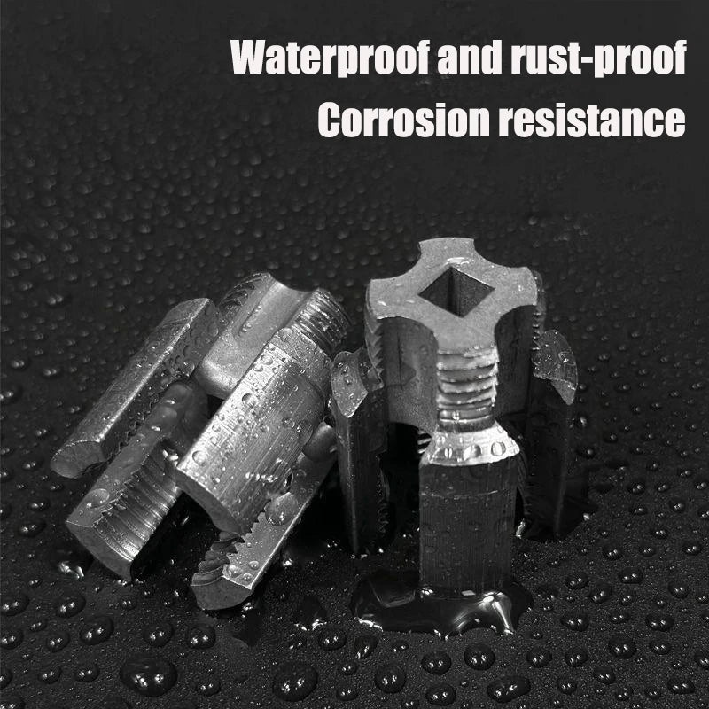 Integrated Internal and External Thread Pipe Threading Tool for 1/2-inch PPR Pipes, with Taps and Dies for Thread Cutting.
