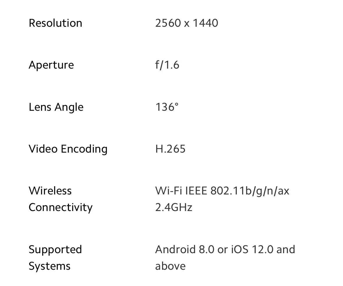 Xiaomi BW500 Outdoor Camera 2.5K HD Night Vision 10m Color AI Security IP67 Waterproof Long Battery Life Smart Home Surveillance