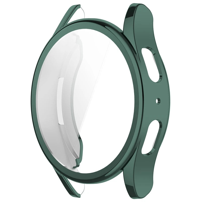 Silicone TPU Case Glass For Samsung Galaxy Watch 7 40mm 44mm Full Cover Screen Protector Bumper for Watch7 44mm 40mm Cover Shell