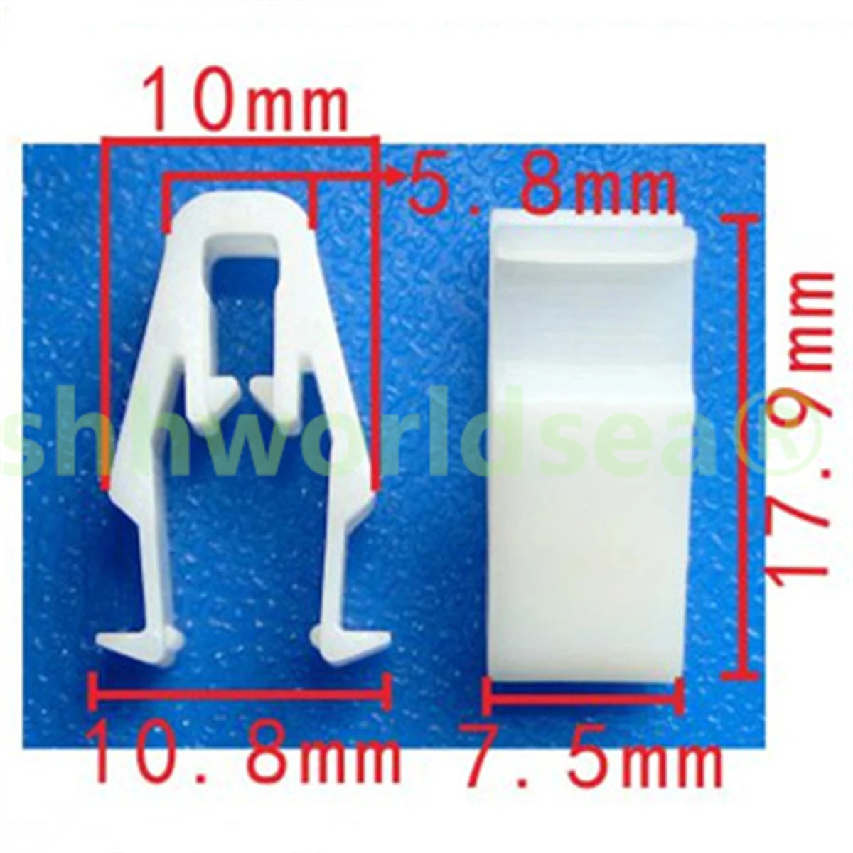 shhworldsea auto clip fastener Control panel cover, front door armrest cover, instrument panel for hunydai kia 847471C000