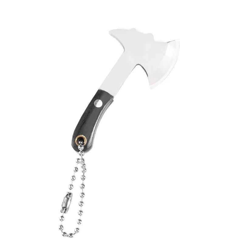 EDC Mini Axe Knife Cutting Tool Gift Keychain Pendant Portable Kitchen Knife Demolition Express Pocket Gift Collection Pendant