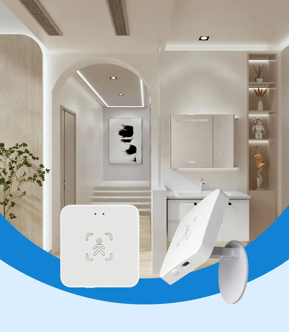 WiFi / Zigbee Smart Human Presence Sensor,Luminance/Distance Detection, Tuya Smart Life Home Automation,For Z2M Alexa, Google