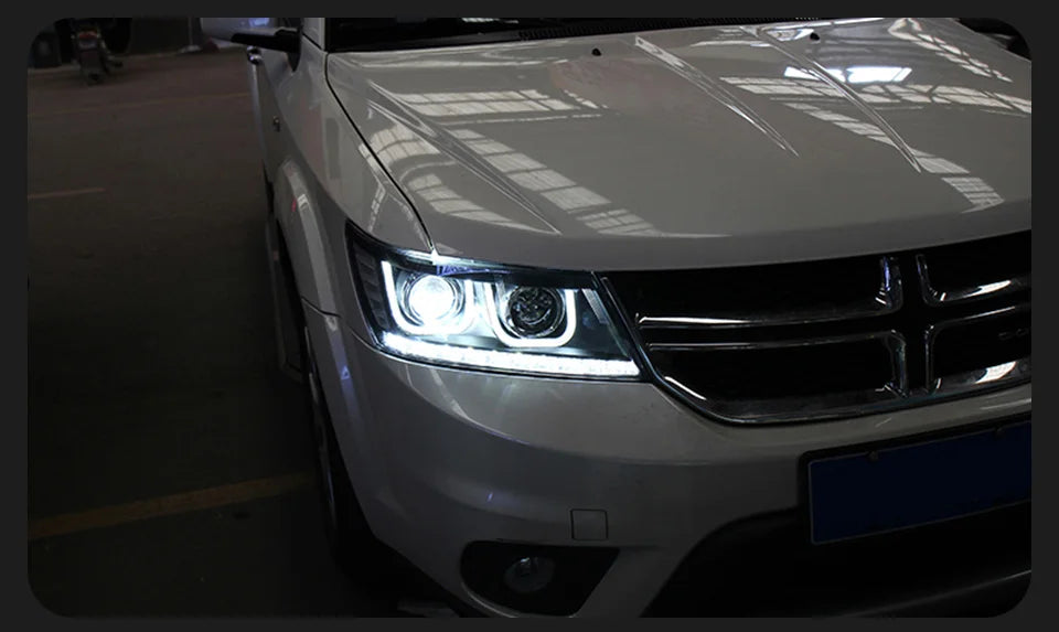 Car Lights for Dodge Journey LED Headlight 2008-2019 JCUV Head Lamp Drl Projector Lens Automotive Accessorie