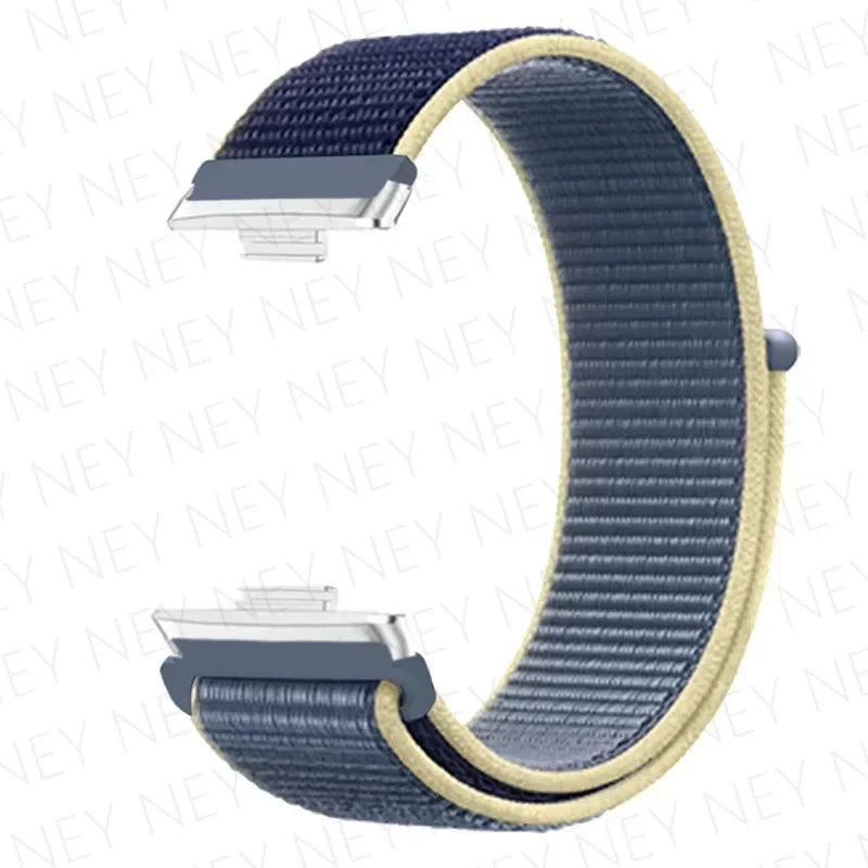 Nylon loop band For huawei watch fit 3 strap smart wristband breathable Sport Watchbands bracelet correa huawei fit3 Accessories