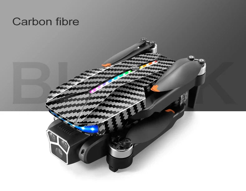 D9 DRONE 8K Professional 4K Three Cameras Brushless No GPS Obstacle Avoidance Optical Flow Position RC Quadcopter Gifts Toys