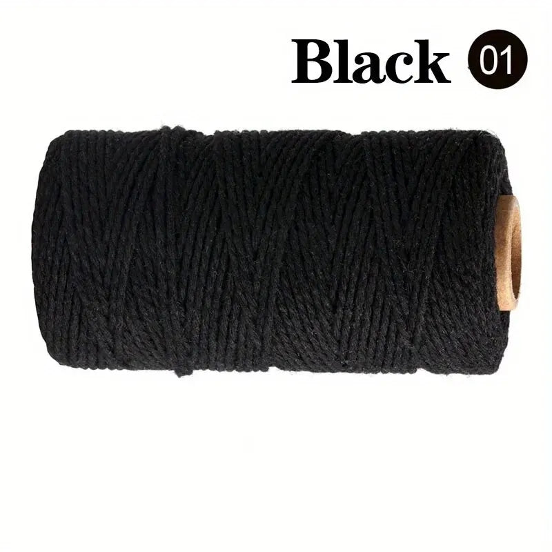 2.0cm100m Lace Cord Cotton Cord String Craft DIY Sewing Hand Woven Decorative Wall Hanging Bohemian Party Home Decor