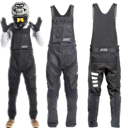 New Motorcycle Racing Strap Pants Motorall Motocross Racing Gear Set Pants/Full Set Combo MX Racing Kit black