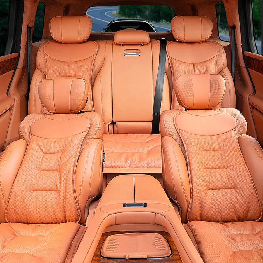 Leather Car Seat Cover For Lexus IS220D NX300H RX350 ES300H GX460 IS200 UX 250H RX 450H Breathable and Non-slip Car Seat Cushion