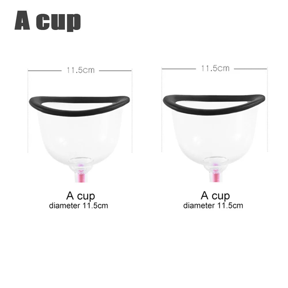 Breast Enhancement Pump Cupping Enlarge Buttocks Lifter Hip Cup Body Shaping Massage Body Cups Hips Trainer Massage Equipment