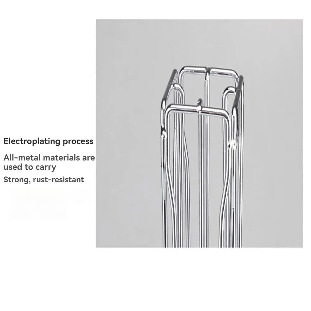 Rotatable Coffee Capsule Organizer Coffee Capsule Display Rack Max Capacity 40 Capsules 360 Degree Rotating Organizer Metal Plat