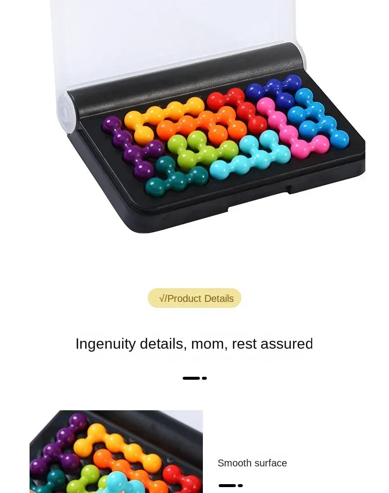 New Smart Pyramid Development Intelligence Magic Beads Children's Logical Thinking Training Puzzle Toys Smart Battle