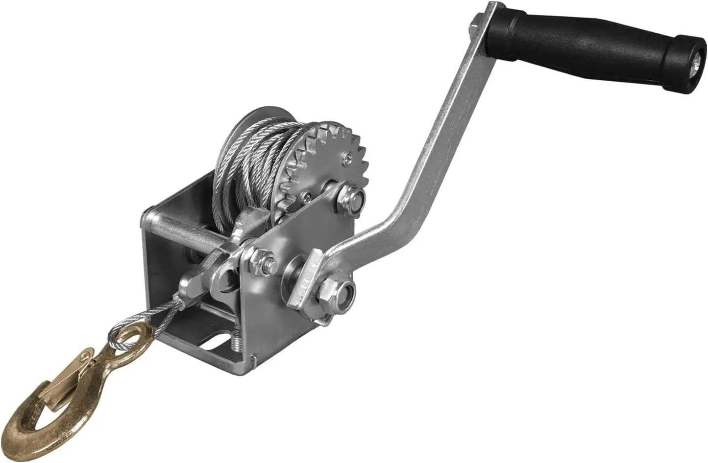 Hot Sale Double Gear Hand Winch for Boat Trailer Marine Truck ATV