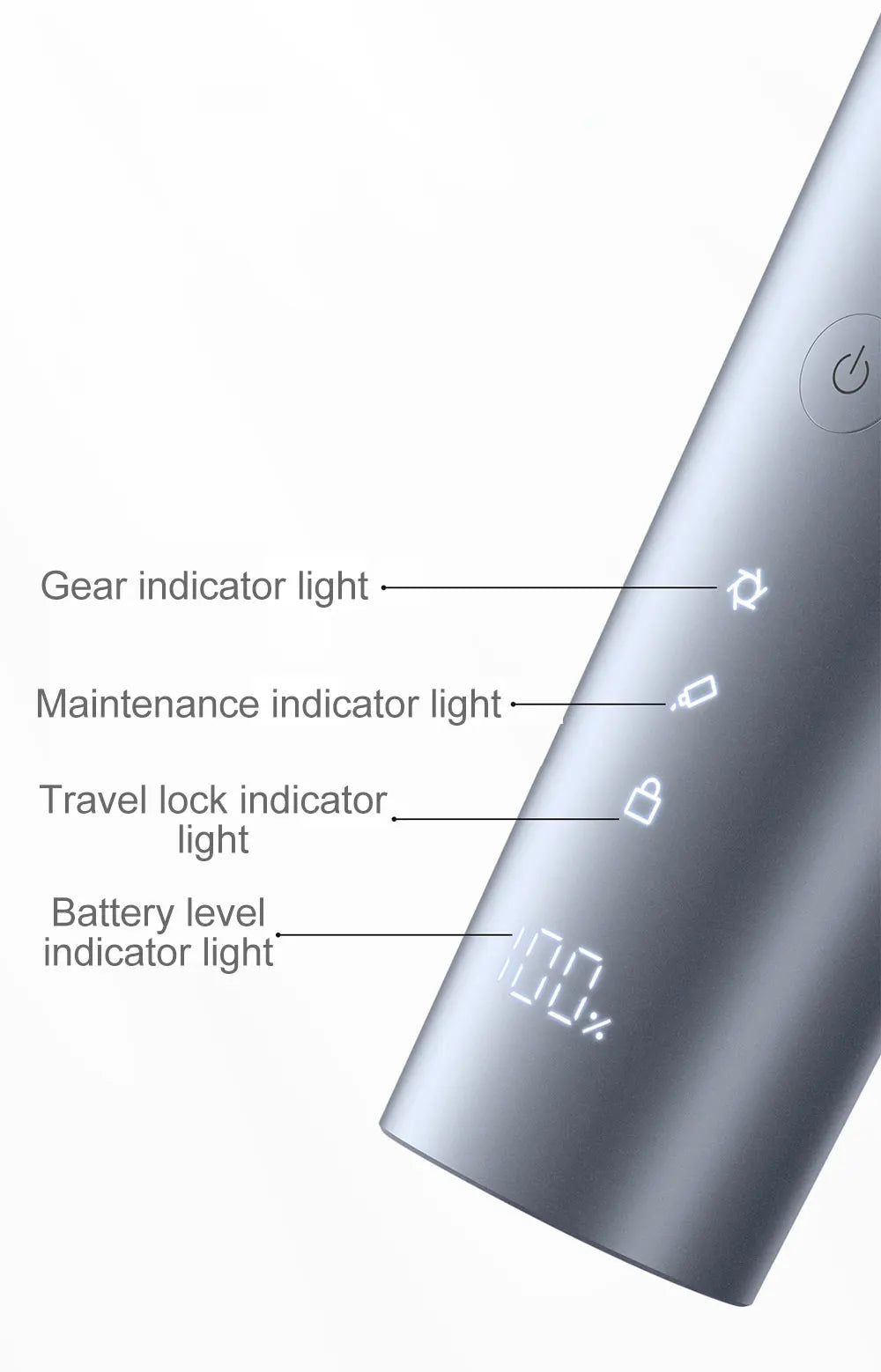 Original XIAOMI Mijia Hair Clipper 2 Men Sideburns Electric Shaver Wireless Hair Cutting Trimmer Barber Cutter