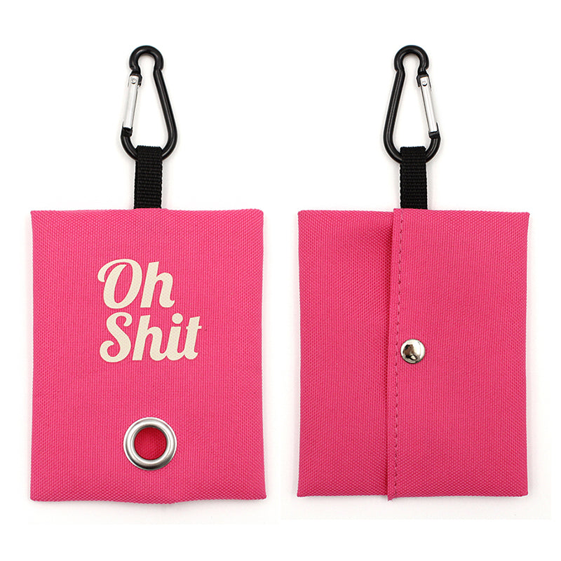 Pet Supplies Canvas Waste Bags Poop Bag Dispenser Portable Pet Poop Bag Holder Outdoor Puppy Kitten Litter Pickup Organizer