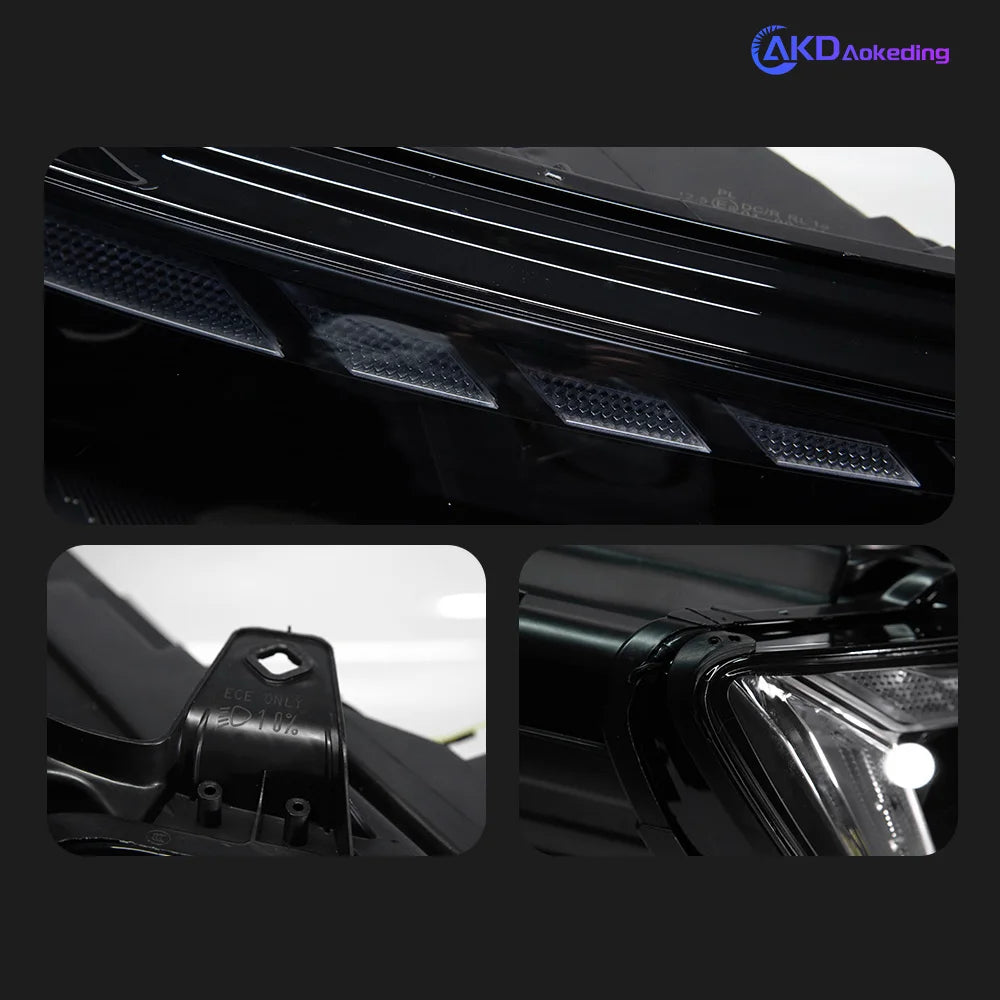 AKD Head Lamp for Audi A3 8V Sedan Spor LED Headlight 2013-2016 Headlights S3 DRL Turn Signal High Beam Angel Eye Projector Lens