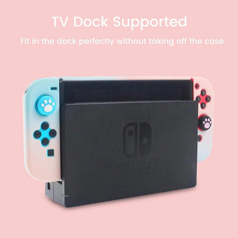 Fundas Carcasa For Nintendo Switch OLED Swich Swith Joy Con Joycon Accessories Game Protection Case Cover Capa Etui Shell Funda