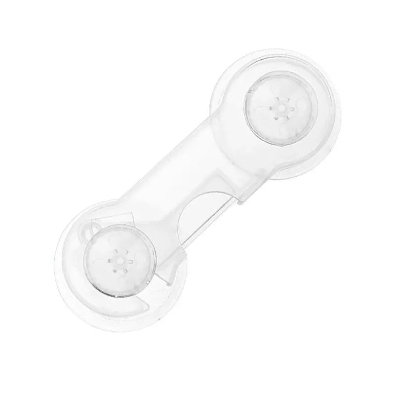 5PCS Child Safety Lock Drawer Anti Opening Lock Transparent Fridge Cabinet Door Lock Multi-functional Protection Safety Latch