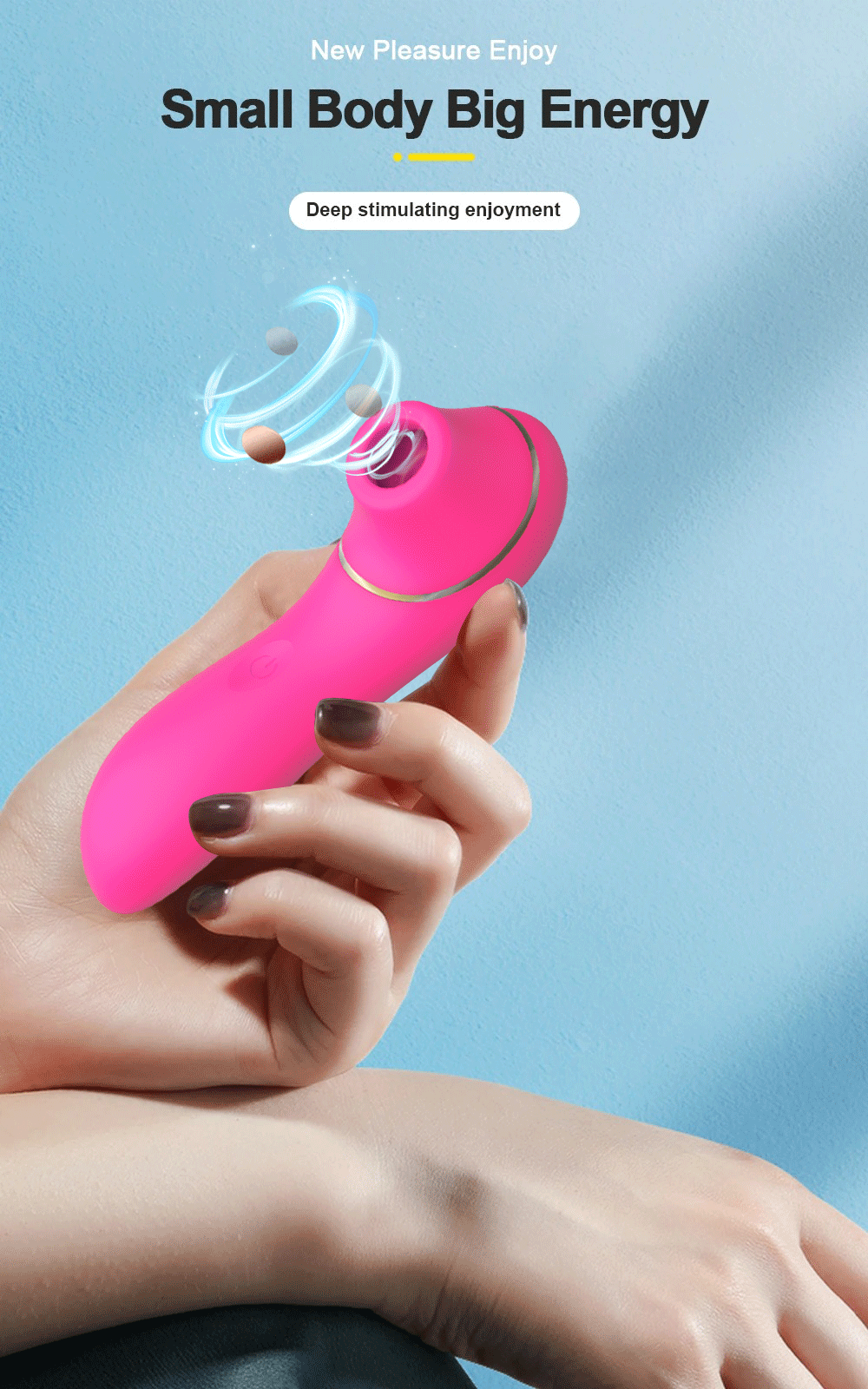 Owerful Sucker Clitoris Sucking Mini Vibrator Nipple Oral Vacuum Stimulator G-spot Massager Sex Toys Adults Goods for Women 18