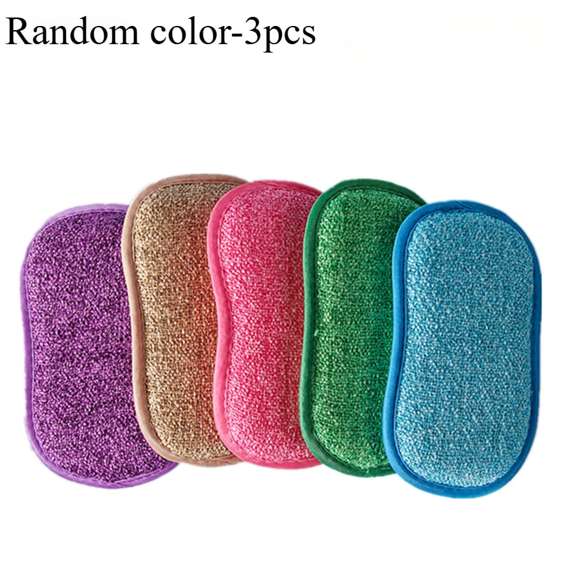 5/10/20PCS Reusable Washable Sponges Magic Sponge Eraser Kitchen Sponge Cleaning Product Gadgets Tools Kitchen Tools Accessories