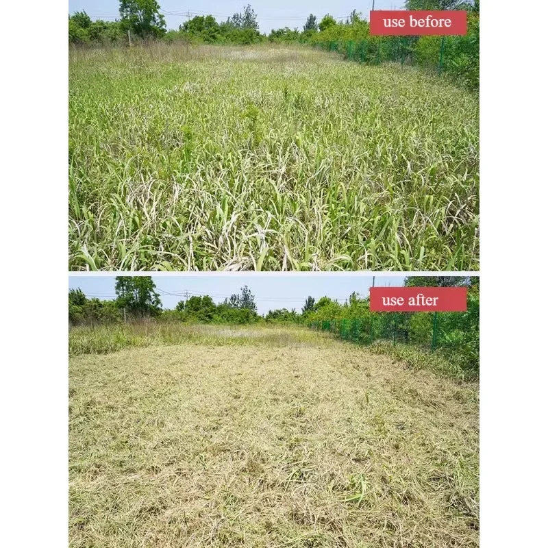 Remote Control Lawn Mower for Orchard Tea Garden Multifunctional Tracked Wireless Grass Trimmer Shredder Land Clearing Machine