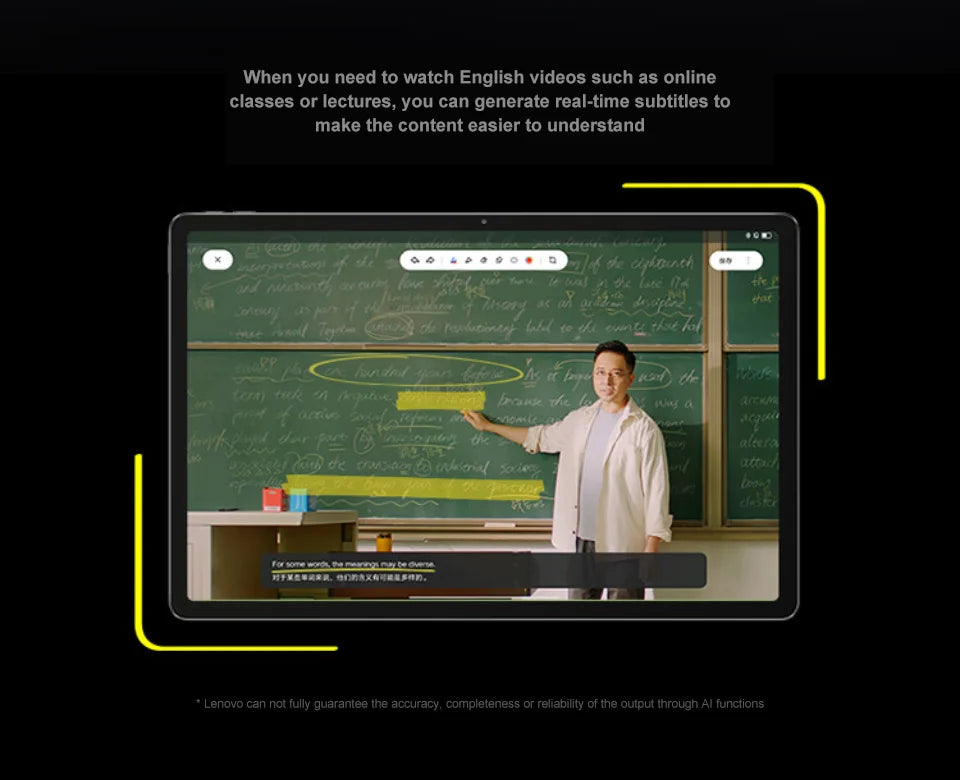 Lenovo XIAOXIN Pad Pro12.7 2025 Entertainment Office Learning Game Tablet Super Interconnection Tianji 8300 2.9k 144Hz Gray