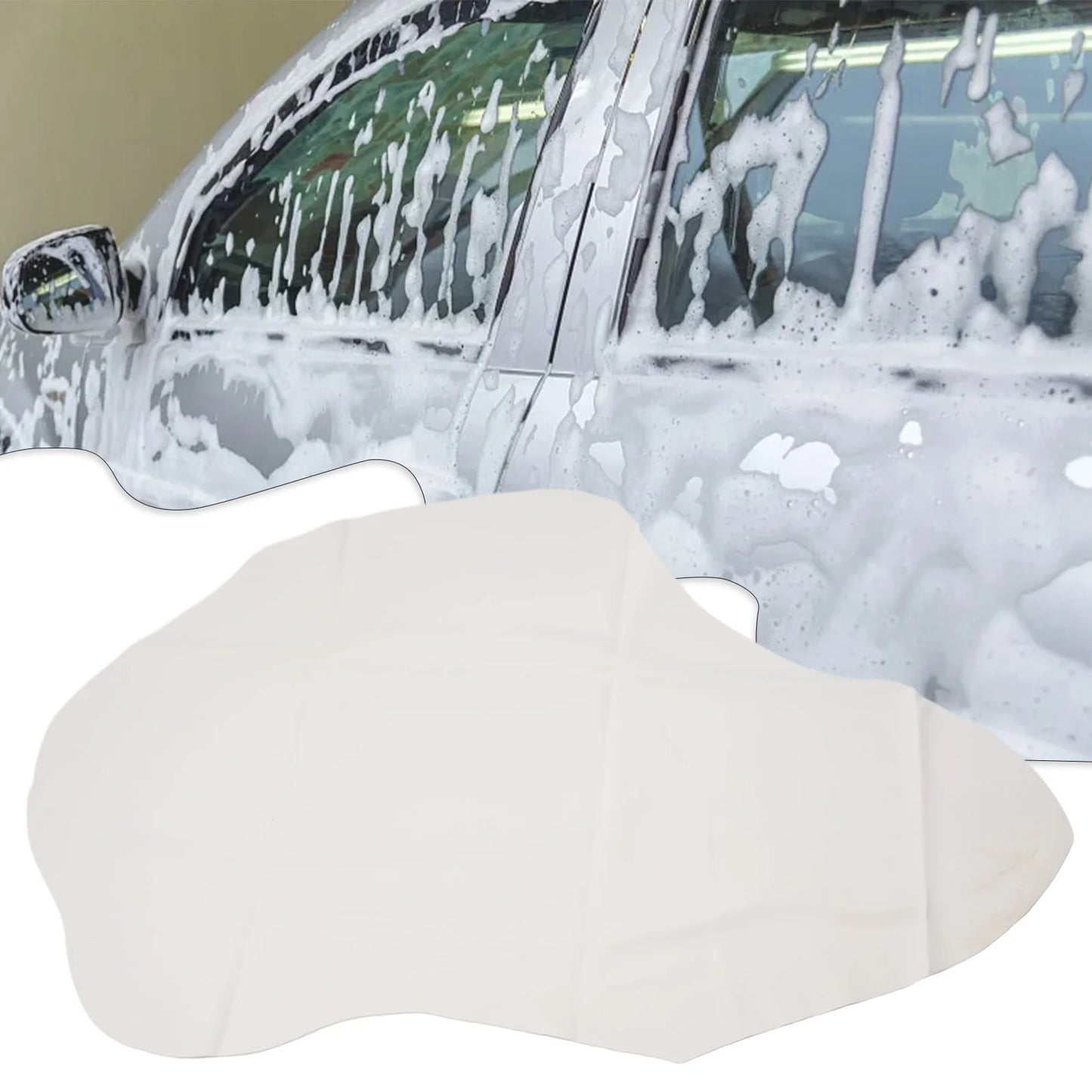 Car Towel Chamois Leather Cleaning Cloth Car Washing Towel Water Absorbent Rag Car Cleaning Towels Drying Washing Cloth 60x40cm