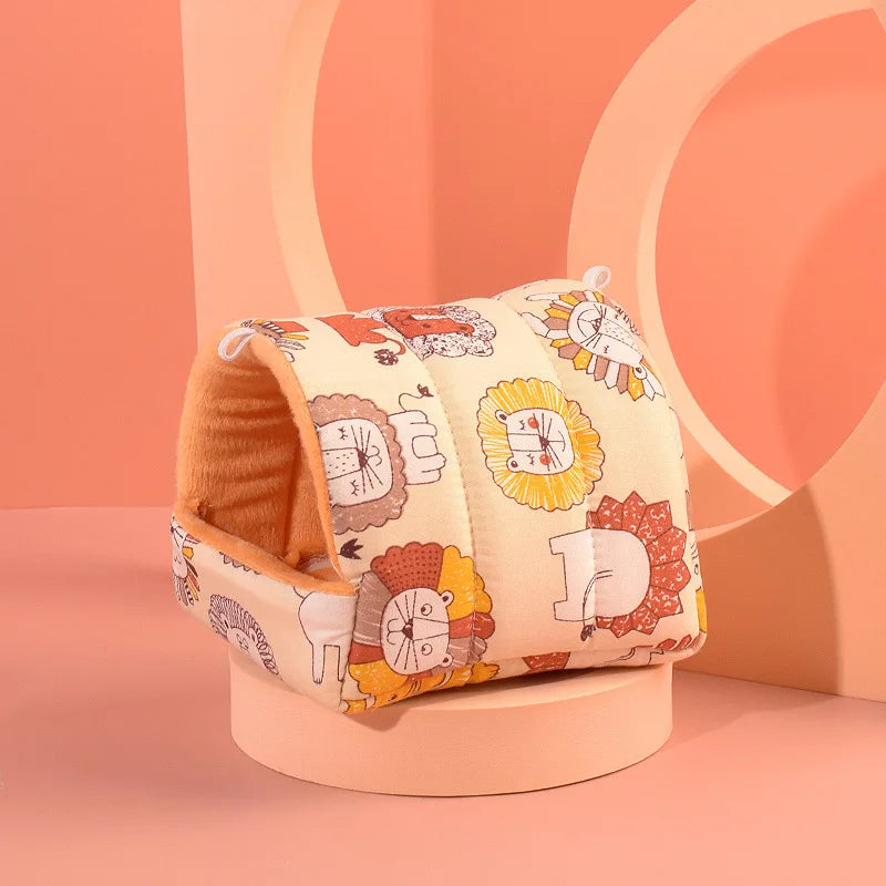 Soft Hamster House Rabbit Rodent Guinea Pig Rat Cage Nest Small Animal Sleeping Bed Winter Warm Cotton Mat Accessories Hedgehog