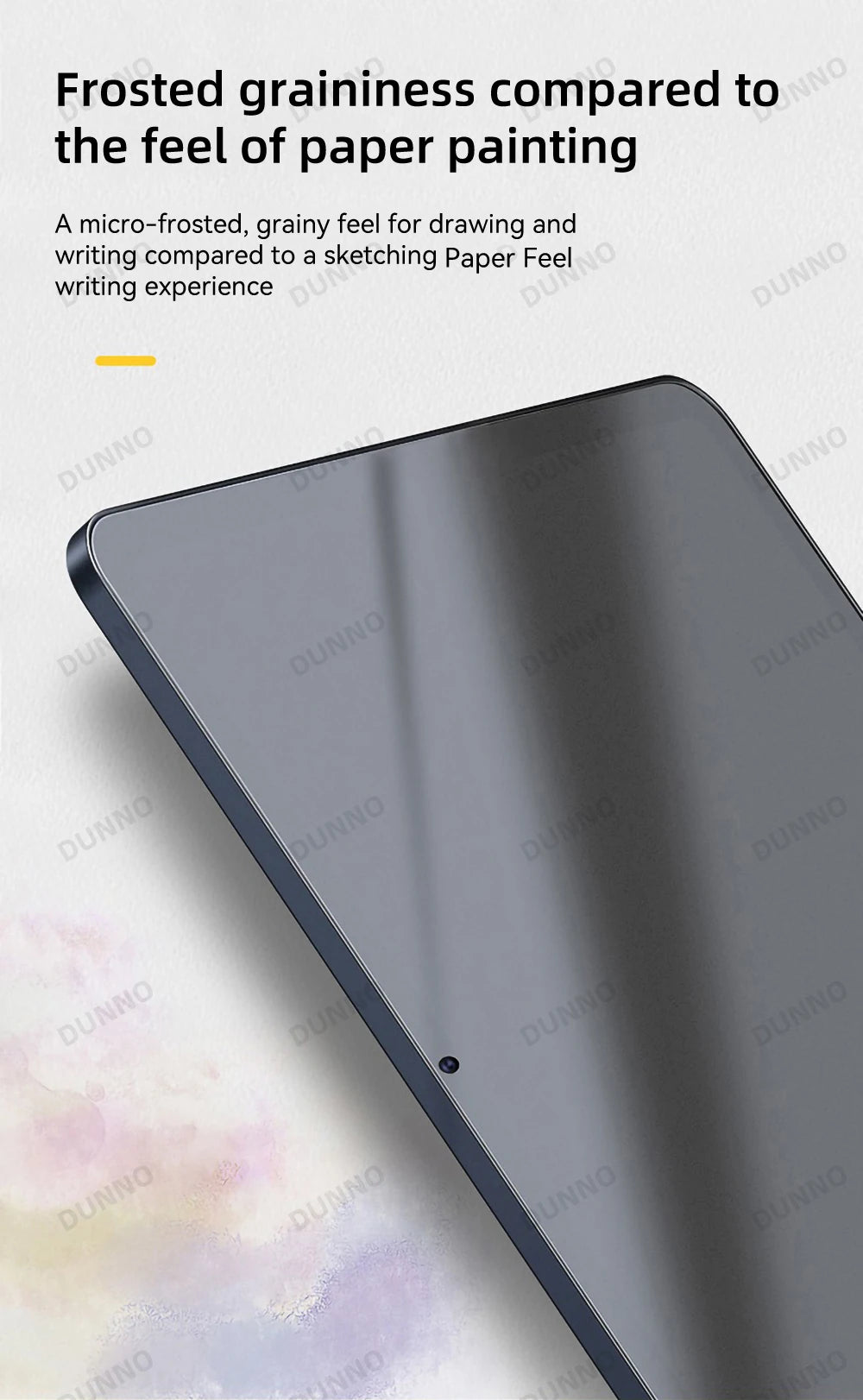 Paper Feel Screen Protector for Samsung Galaxy Tab S6 Lite A9 Plus S9 A8 A7 Lite Painting Write Matte PET Paper Feel Film