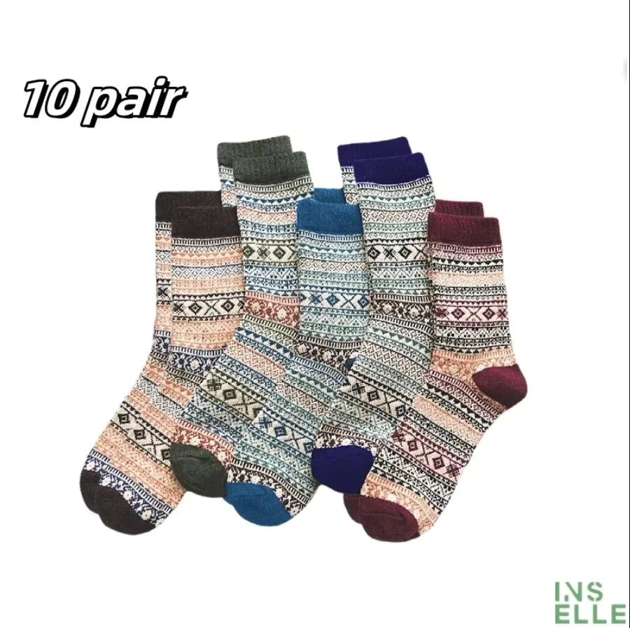 10 Pairs Men's Anti-odor Sweat Socks Mid-calf Sports Socks Spring, Summer, Four Seasons, Fall and Winter Cotton Business MEN'S