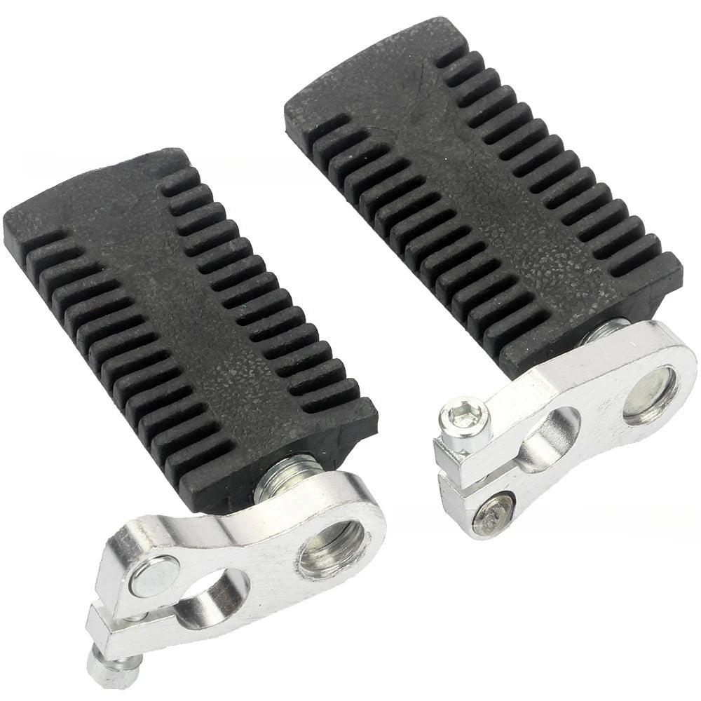 1 pair Foot pedal, foot pedal, front foot pedal Suitable for 47cc 49cc Mini Moto, Pocket bike, Quad ATV, etc.