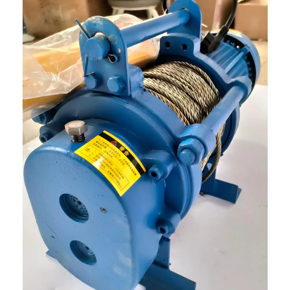 Electric high power car winch car small crane electric hoist