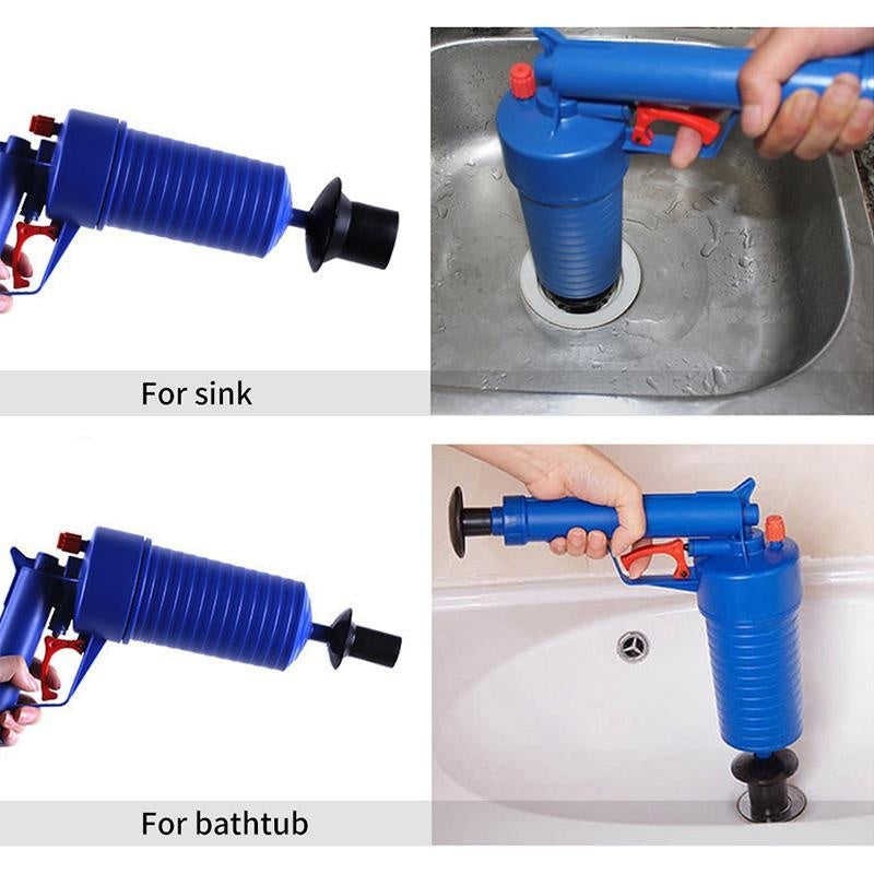 Air Pump Pressure Unblocker Pipe Plunger Drain Cleaner Sewer Sinks Basin Pipeline Clogged Remover Kitchen Toilet Cleaning Tools