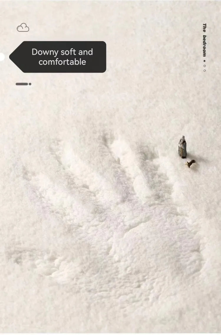 Car Color Imitation Cashmere Rug Digital Printing Technology Simple Housewarming Gift Handmade Non-Slip Decorative Carpet