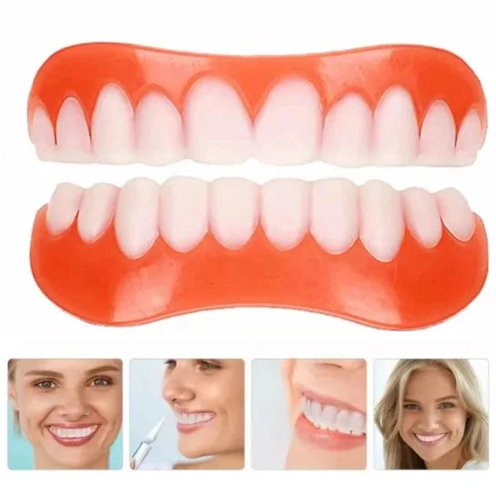 New Denture Silicone Kit Denture Silicone Liners Soft Denture Kit Soft Denture Kit Teeth Upper And Lower Set Easy Use Braces
