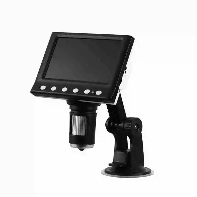 RIEVBCAU DM7 4.3'' Digital Microscope 1000X Coin Microscope 1080P Video Microscope for Adult Soldering With 8 LEDs Dropshipping