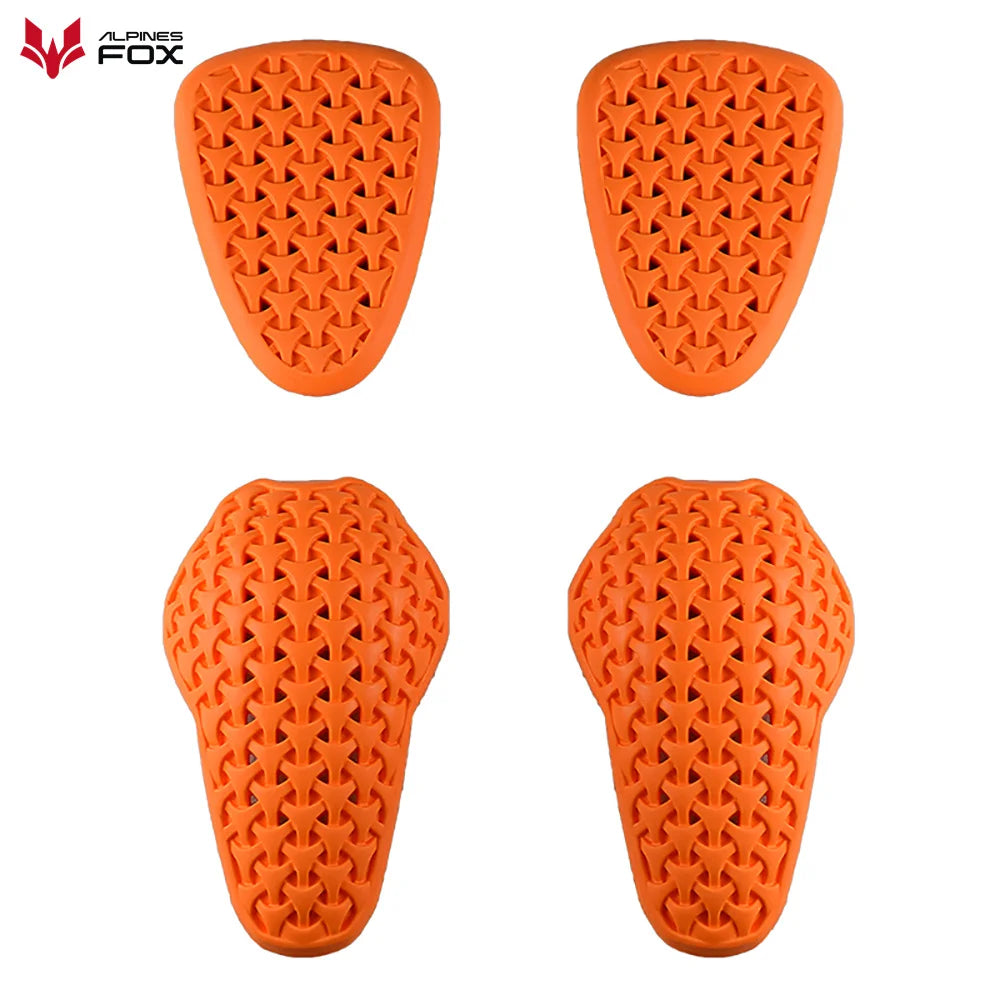 Motorcycle Protective Gear Insert Back Protection Motocross Jacket CE Protector Shoulder Pads Elbow Pads Motorcycle Equipment