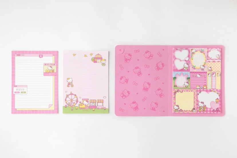 Kawaii Cute Sanrio Convenience Book My melody Kuromi Hello kitty Note Book Paste Notepad Stationery Student Birthday Present