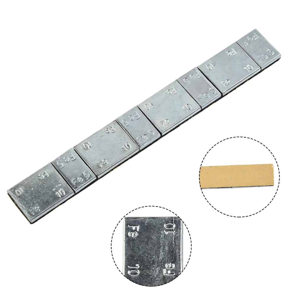 60g Wheel Balance Block Weight Iron Wheel Tyre Balancers For Car Motor Adhesive Wheels Balance Block Electronic Weights Blocks