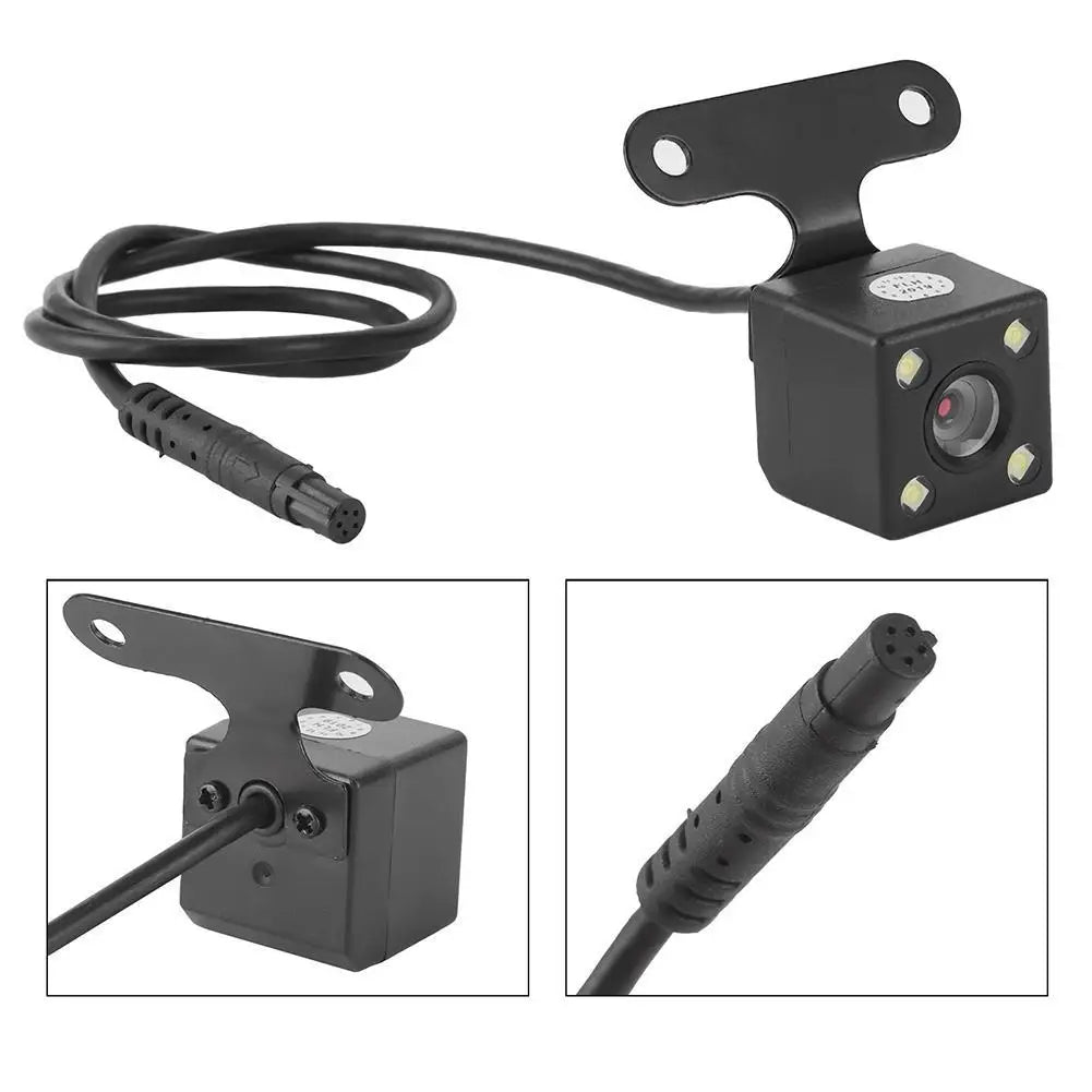 HD Car Rear View Camera 5 Pin Night Vision Reversing Auto Parking Camera Waterproof 4 LED Video Camera For Car Accessories
