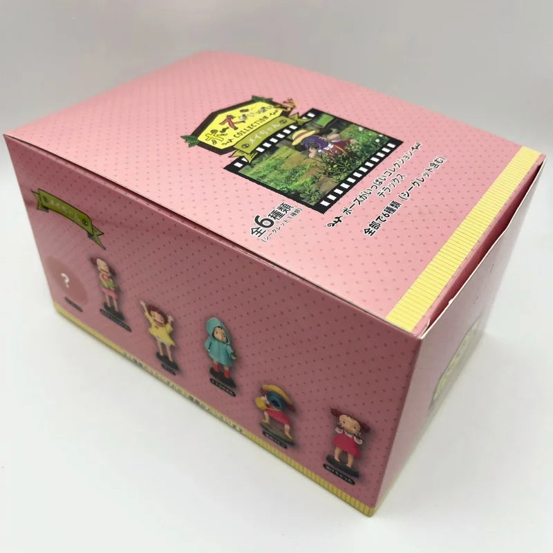 New Arrival  Anime Cute movie Character Fireflies girl and Ponyo PVC figure Model Desktop Decoration Kids Toys Birthday Gifts