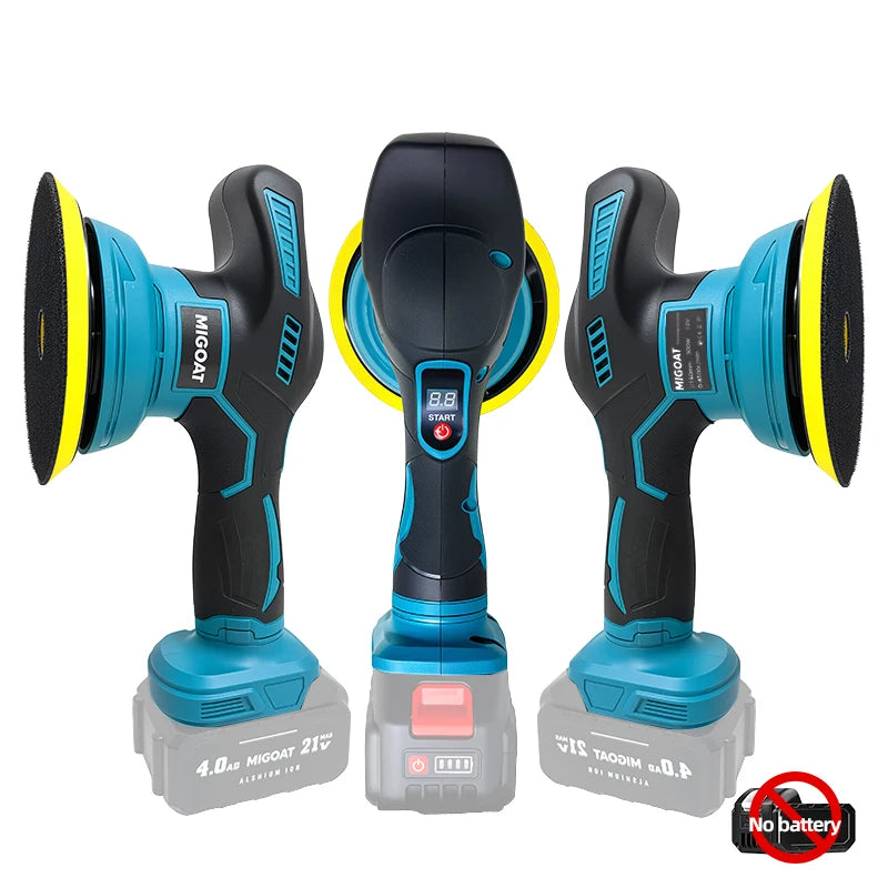 Wireless Mini Polisher   for Car Repair, Waxing, Detailing & Auto Detailing  for Makita 18V-20V-21V Batterry
