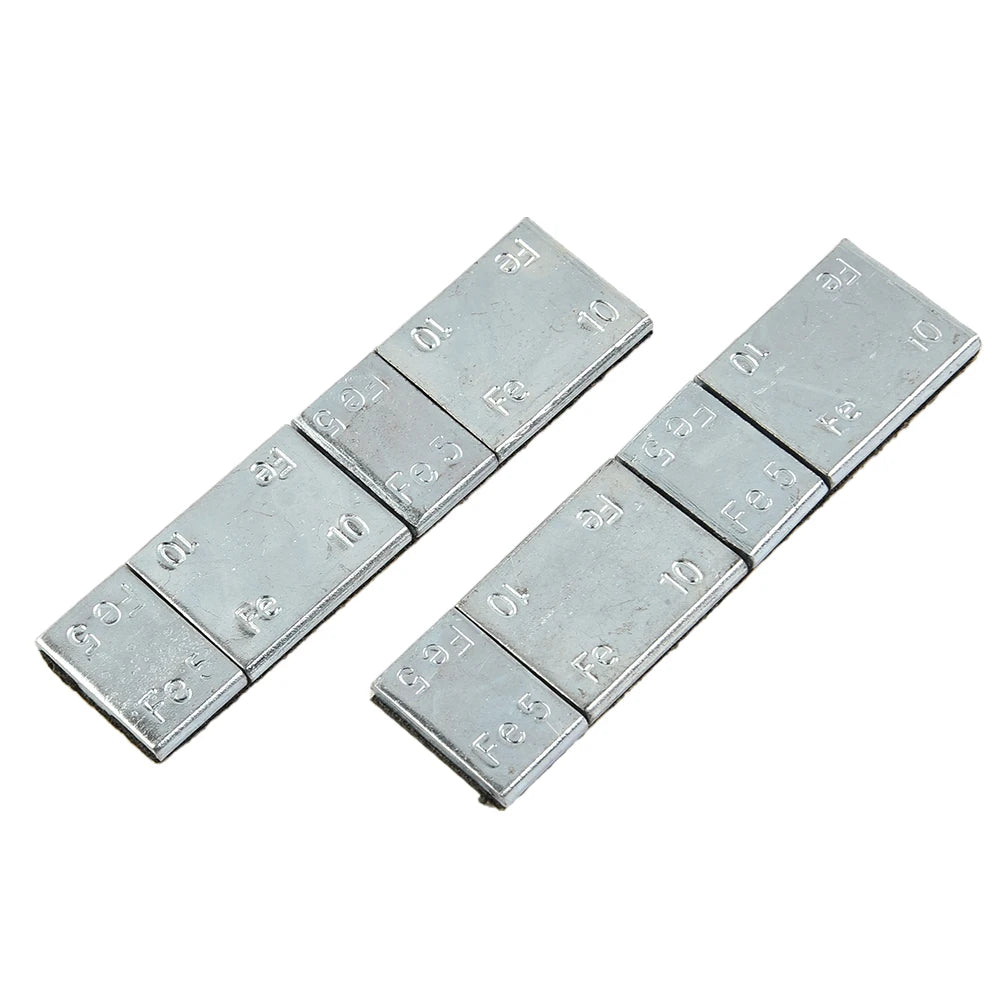 60g Wheel Balance Block Weight Iron Wheel Tyre Balancers For Car Motor Adhesive Wheels Balance Block Electronic Weights Blocks