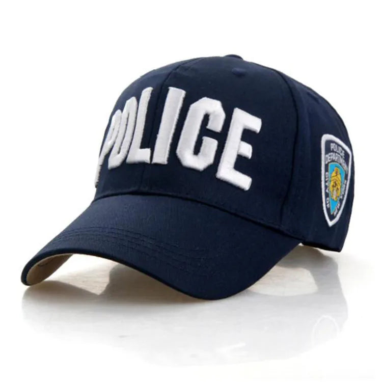 NEW POLICE Letter Men Baseball Cap snapback women fashioon Tactical Hat cap Golf Sport Outdoor Travel Trucker Sun Hats C1170