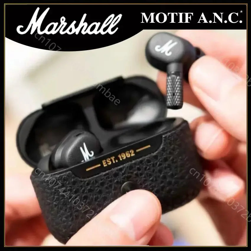 New MARSHALL MOTIF ANC True Wireless Bluetooth 5.2 Headphones Active Noise Cancelling Headphones in-ear Waterproof Headset