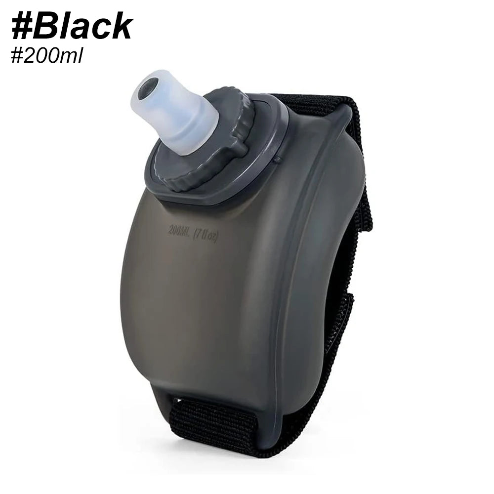 1Pcs Sports Arm Water Bottle, Silicone Wrist Mounted Water Cup for Running Cycling Hiking, Hands-Free Hydration for Outdoor Work