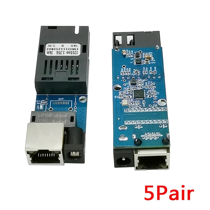 Sfp Media Converter Gigabit Mini10/100/1000Mbps Fiber Optical Ethernet Switch 1SFP1E 1F1E