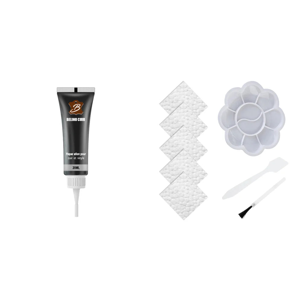 20ml Car Advanced Leather Repair Cream Repair Filler Sofa Auto Seat Leather Complementary Repair Refurbishing Car Polishing Kit