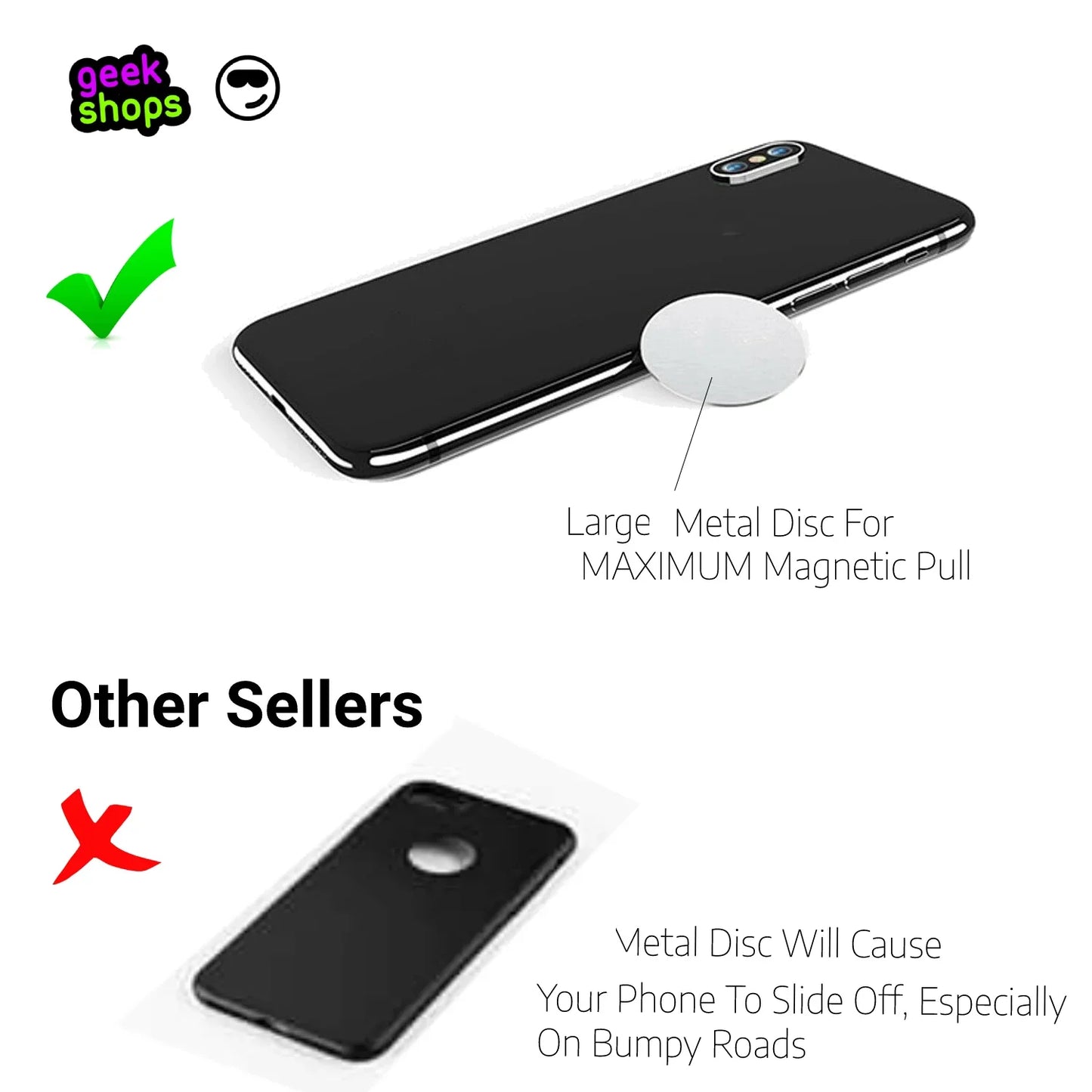 Magnetic Phone Holder in Car GPS Air Vent Mount Magnet Stand Car Mobile Phone Holder Car Accessories Interior Car Magnet Sticker